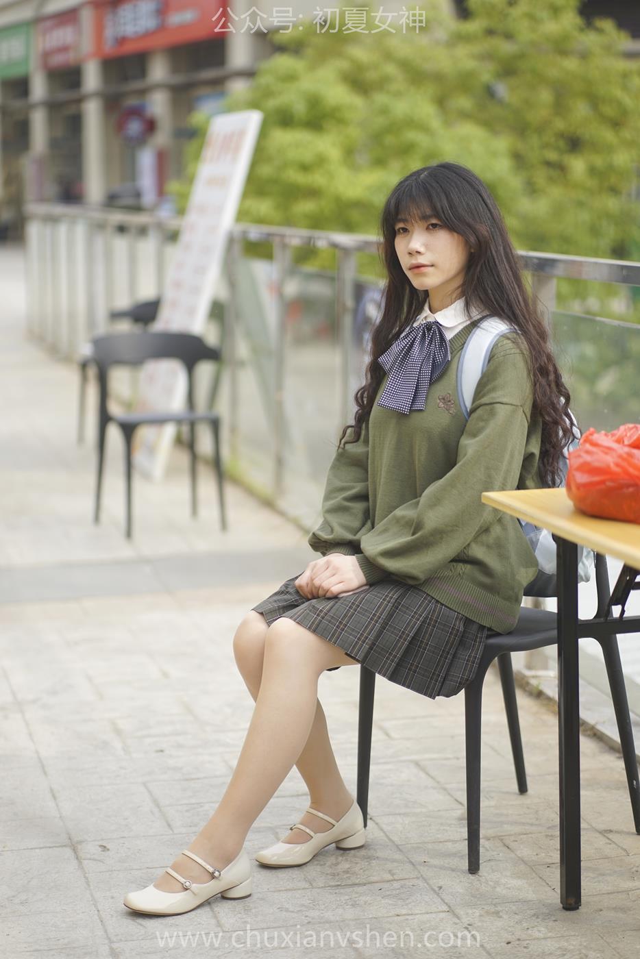 图片[45]-初夏女神 NO.038 欢欢 新晋学妹-学妹的一天[164P] – 速更版-美库