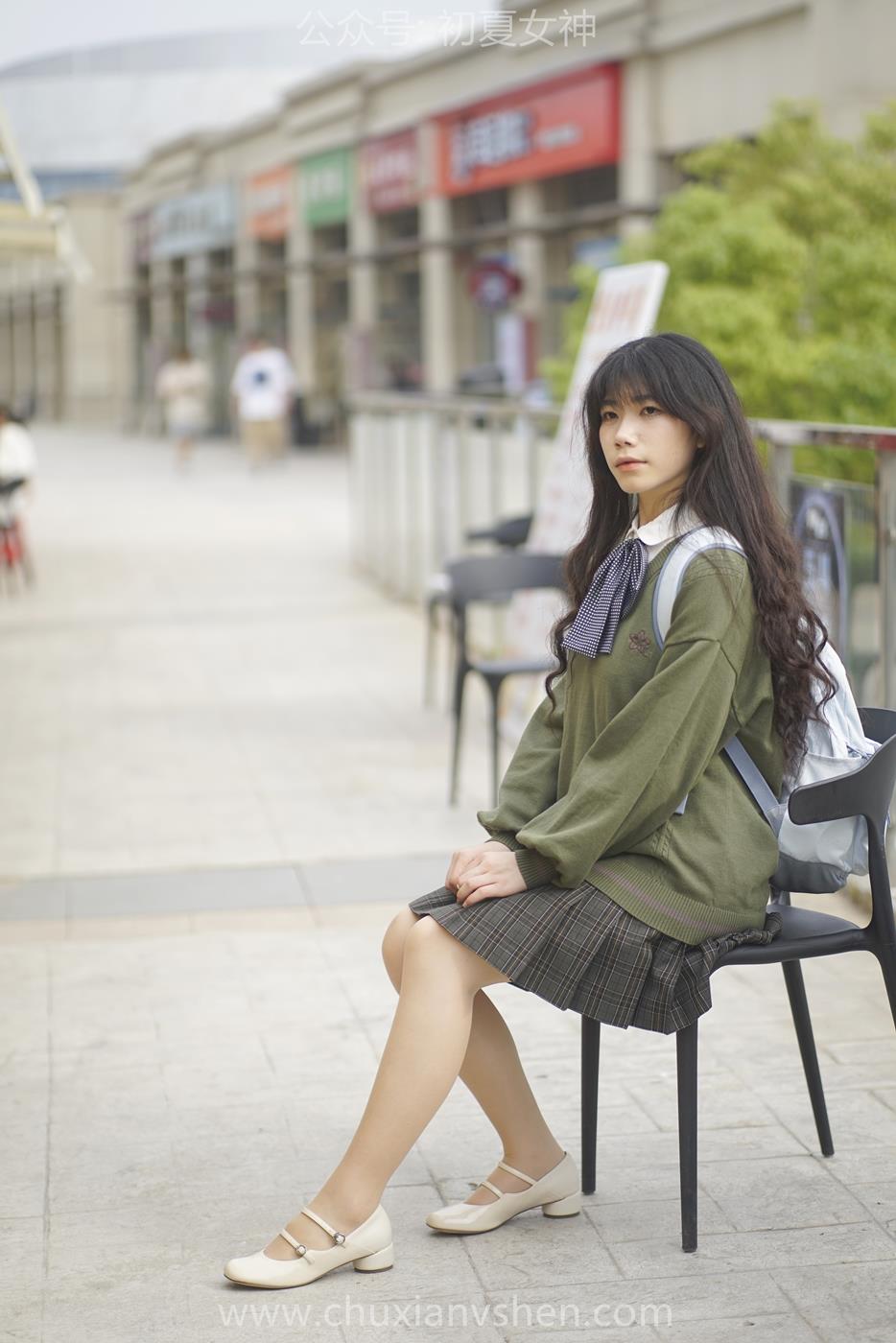 图片[46]-初夏女神 NO.038 欢欢 新晋学妹-学妹的一天[164P] – 速更版-美库