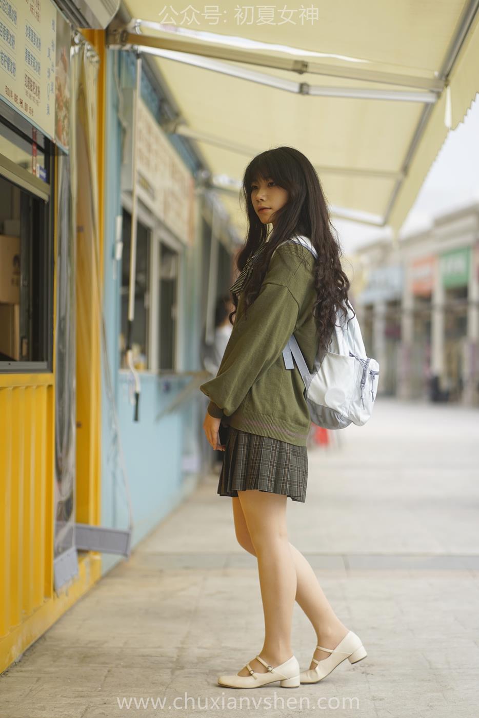 图片[53]-初夏女神 NO.038 欢欢 新晋学妹-学妹的一天[164P] – 速更版-美库