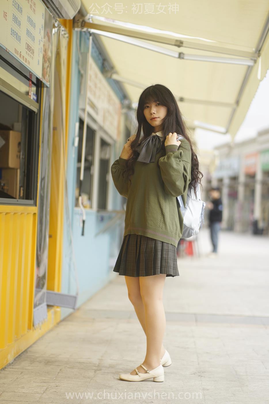 图片[56]-初夏女神 NO.038 欢欢 新晋学妹-学妹的一天[164P] – 速更版-美库