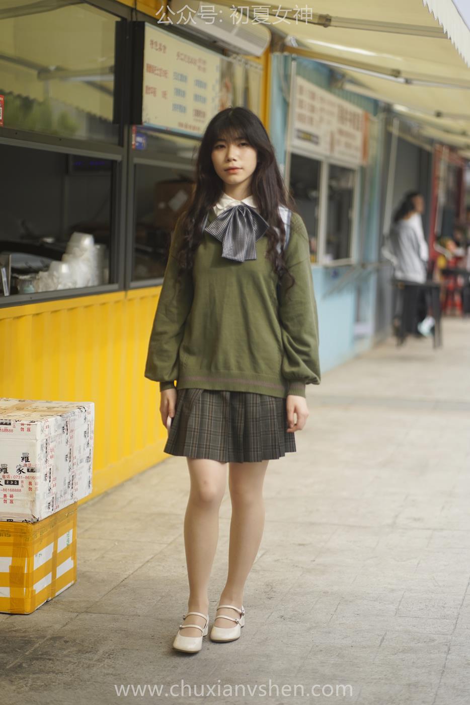 图片[57]-初夏女神 NO.038 欢欢 新晋学妹-学妹的一天[164P] – 速更版-美库