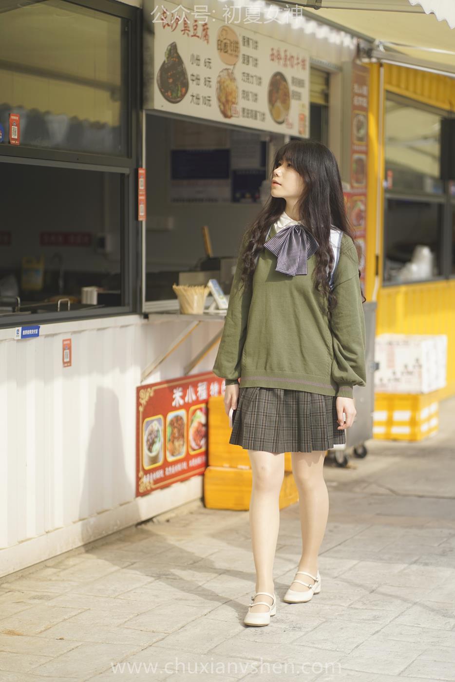 图片[58]-初夏女神 NO.038 欢欢 新晋学妹-学妹的一天[164P] – 速更版-美库