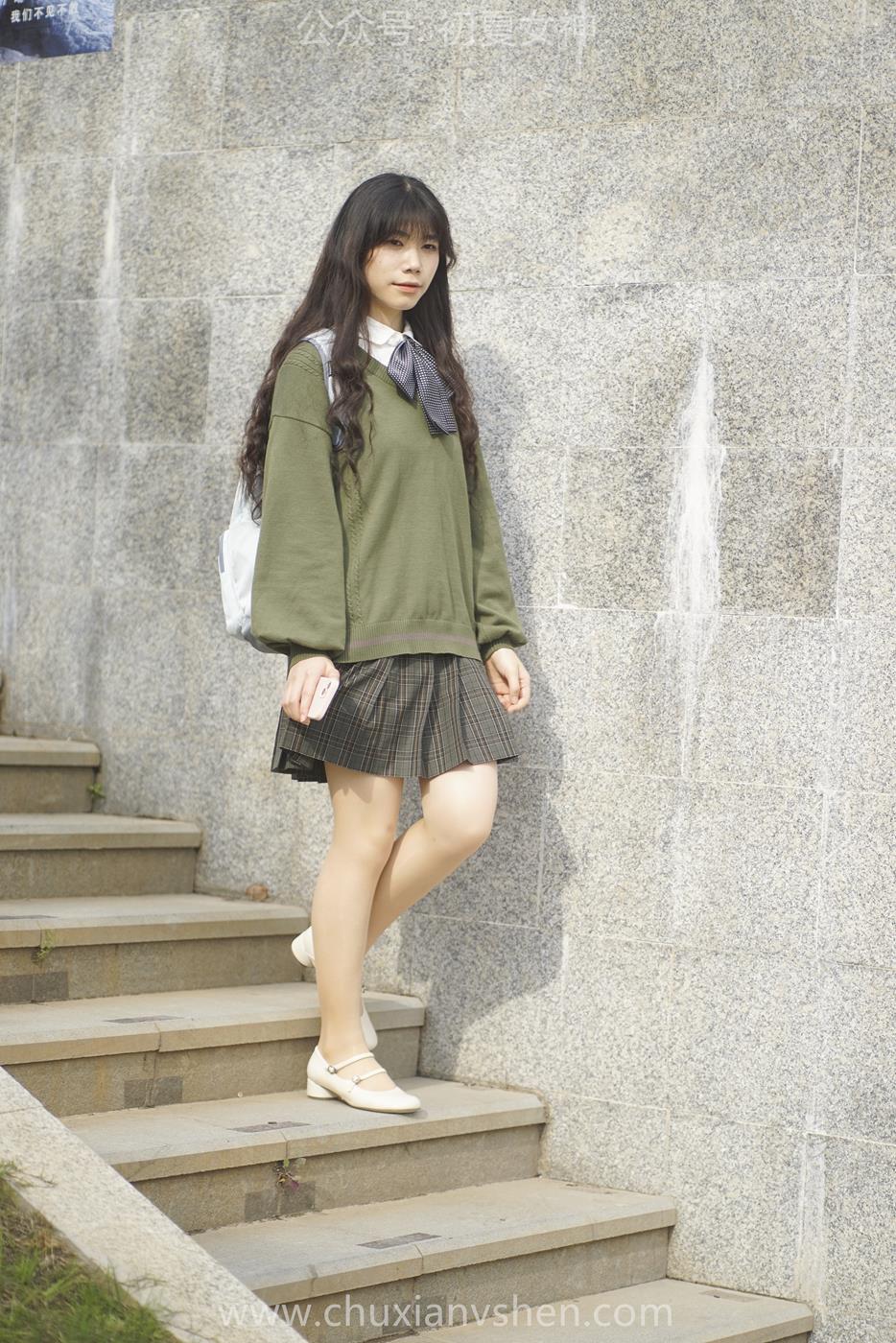 图片[62]-初夏女神 NO.038 欢欢 新晋学妹-学妹的一天[164P] – 速更版-美库