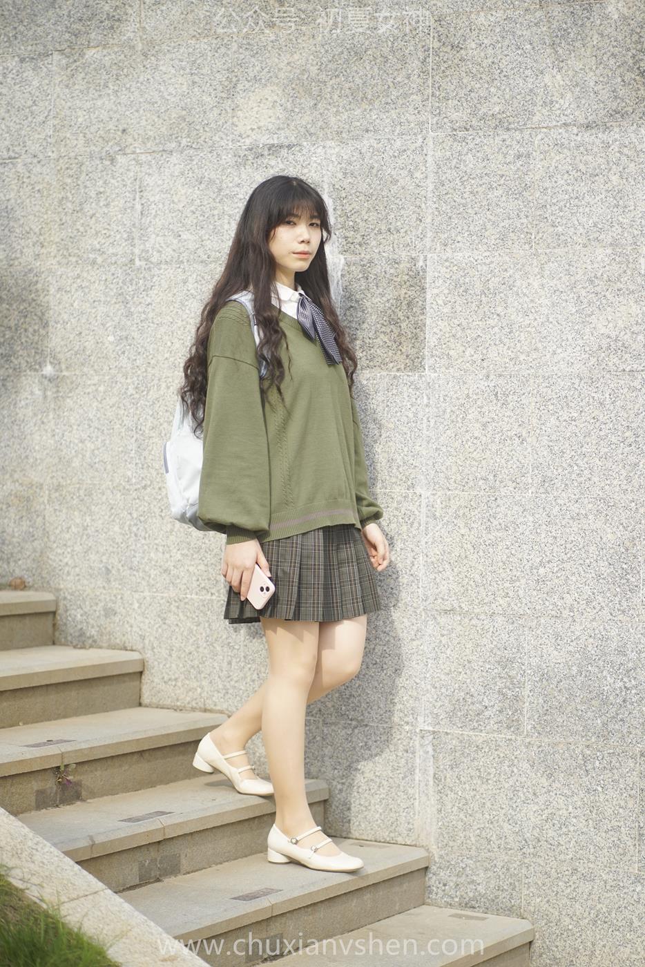 图片[64]-初夏女神 NO.038 欢欢 新晋学妹-学妹的一天[164P] – 速更版-美库