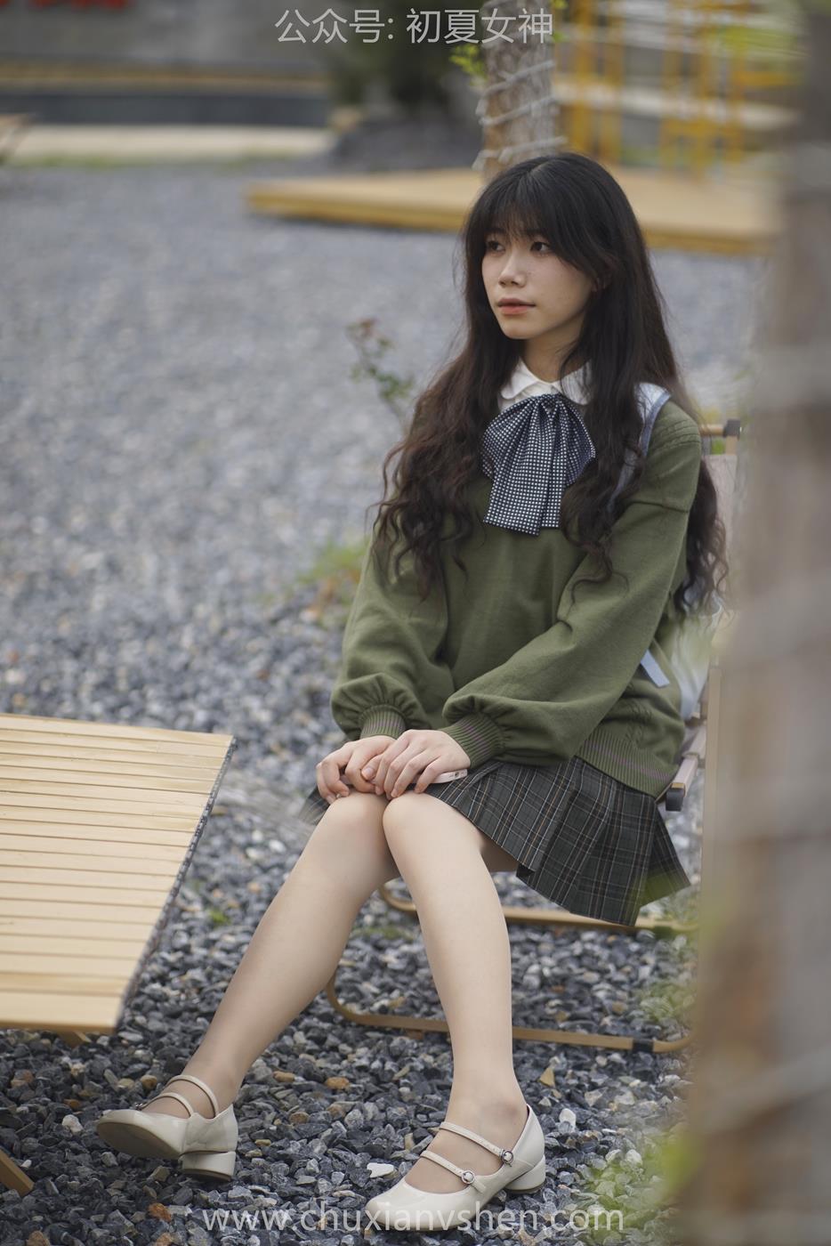 图片[73]-初夏女神 NO.038 欢欢 新晋学妹-学妹的一天[164P] – 速更版-美库