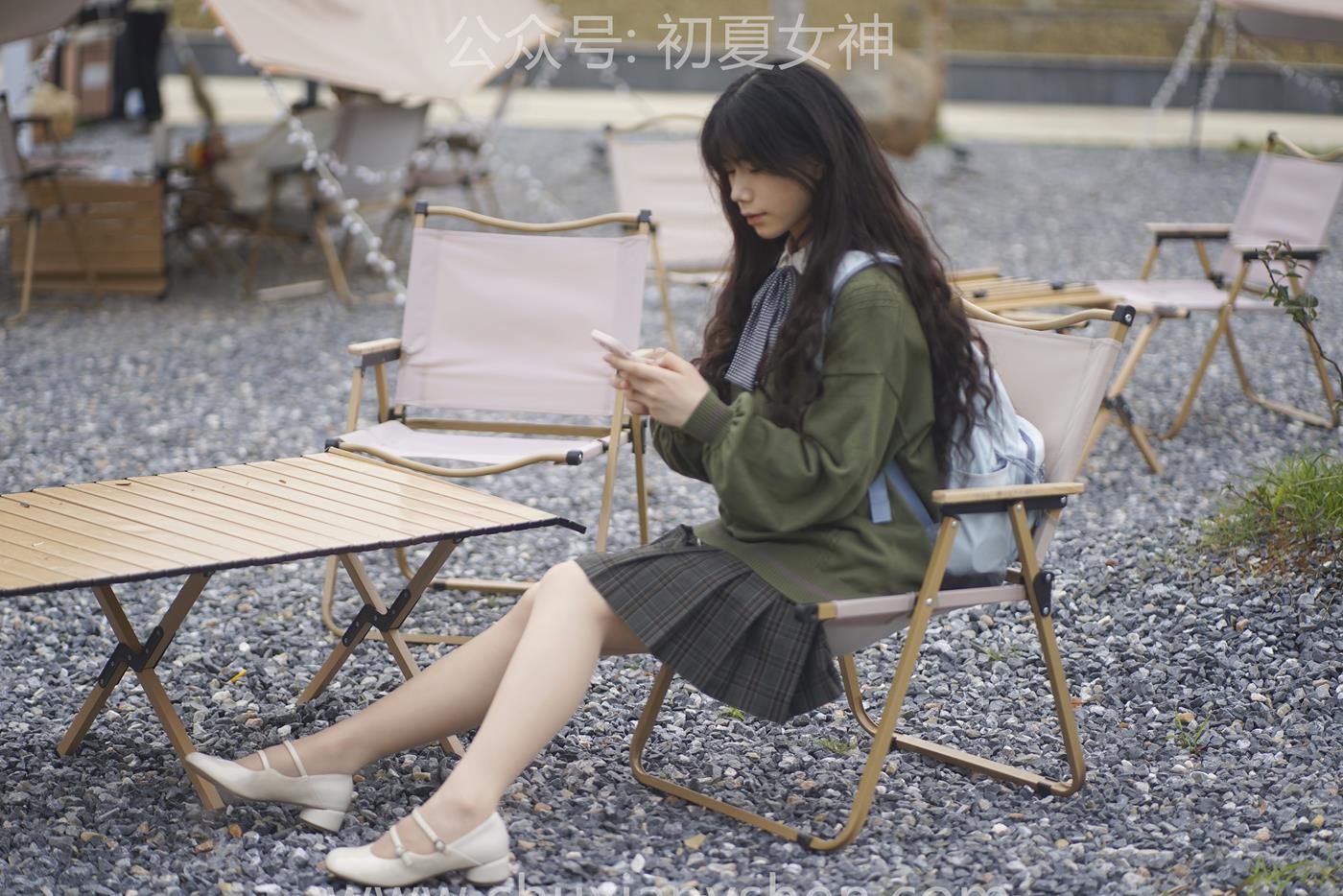 图片[79]-初夏女神 NO.038 欢欢 新晋学妹-学妹的一天[164P] – 速更版-美库