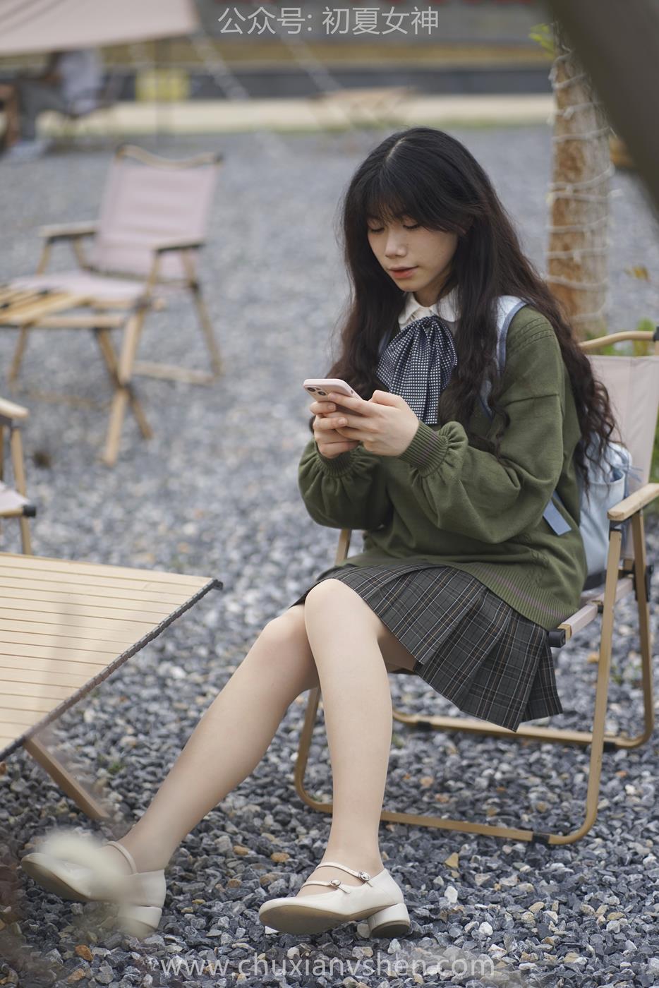 图片[80]-初夏女神 NO.038 欢欢 新晋学妹-学妹的一天[164P] – 速更版-美库