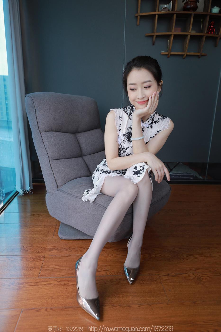 图片[44]-[IESS异思趣向] 2023.04.25 丝享家1432：小婕《灰斯旗袍》[85P] – 速更版-美库