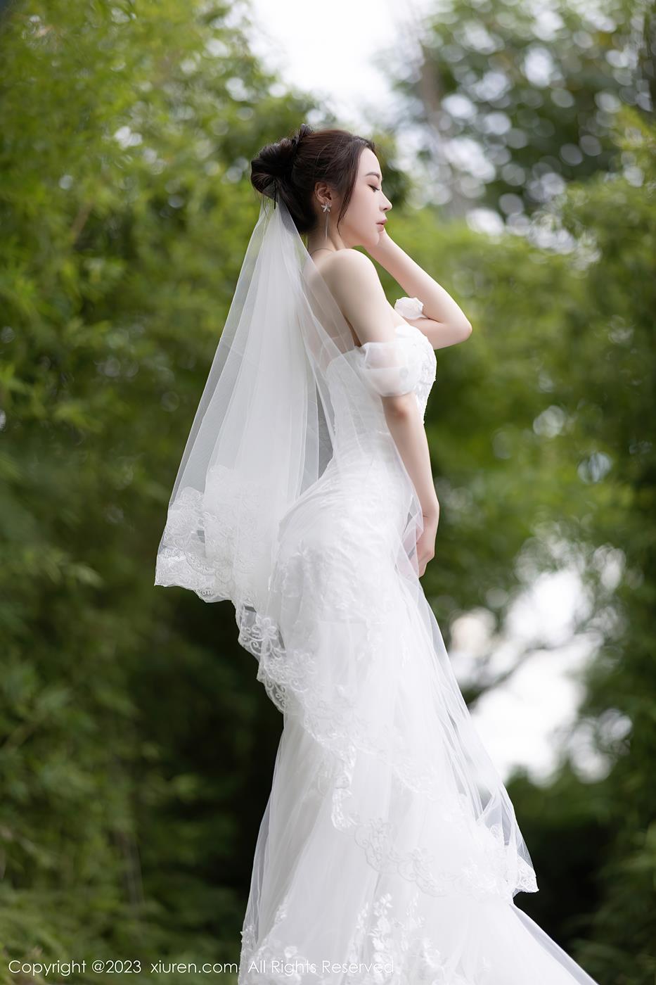 图片[10]-[Xiuren秀人网]2023.08.30 NO.7310 梦心玥 最美的新娘 [42+1P] – 速更版-美库