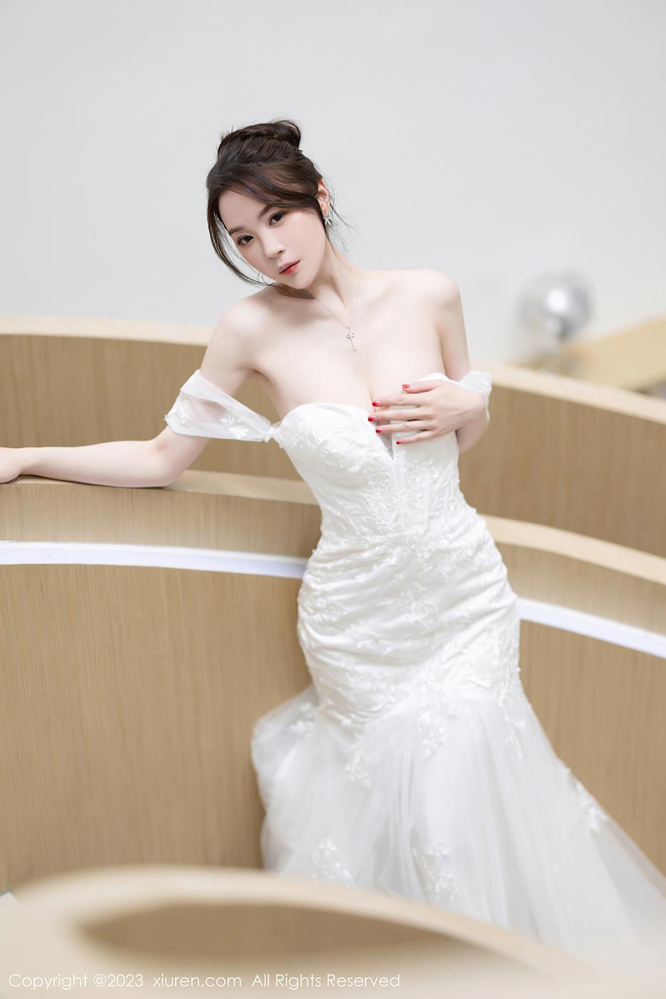 图片[24]-[Xiuren秀人网]2023.08.30 NO.7310 梦心玥 最美的新娘 [42+1P] – 速更版-美库