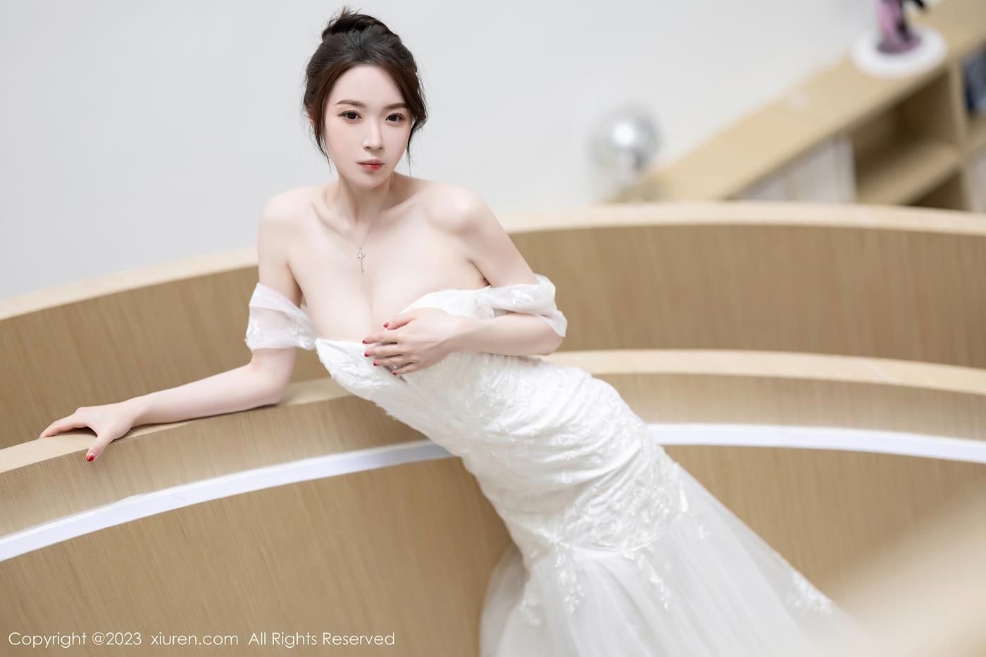 图片[25]-[Xiuren秀人网]2023.08.30 NO.7310 梦心玥 最美的新娘 [42+1P] – 速更版-美库