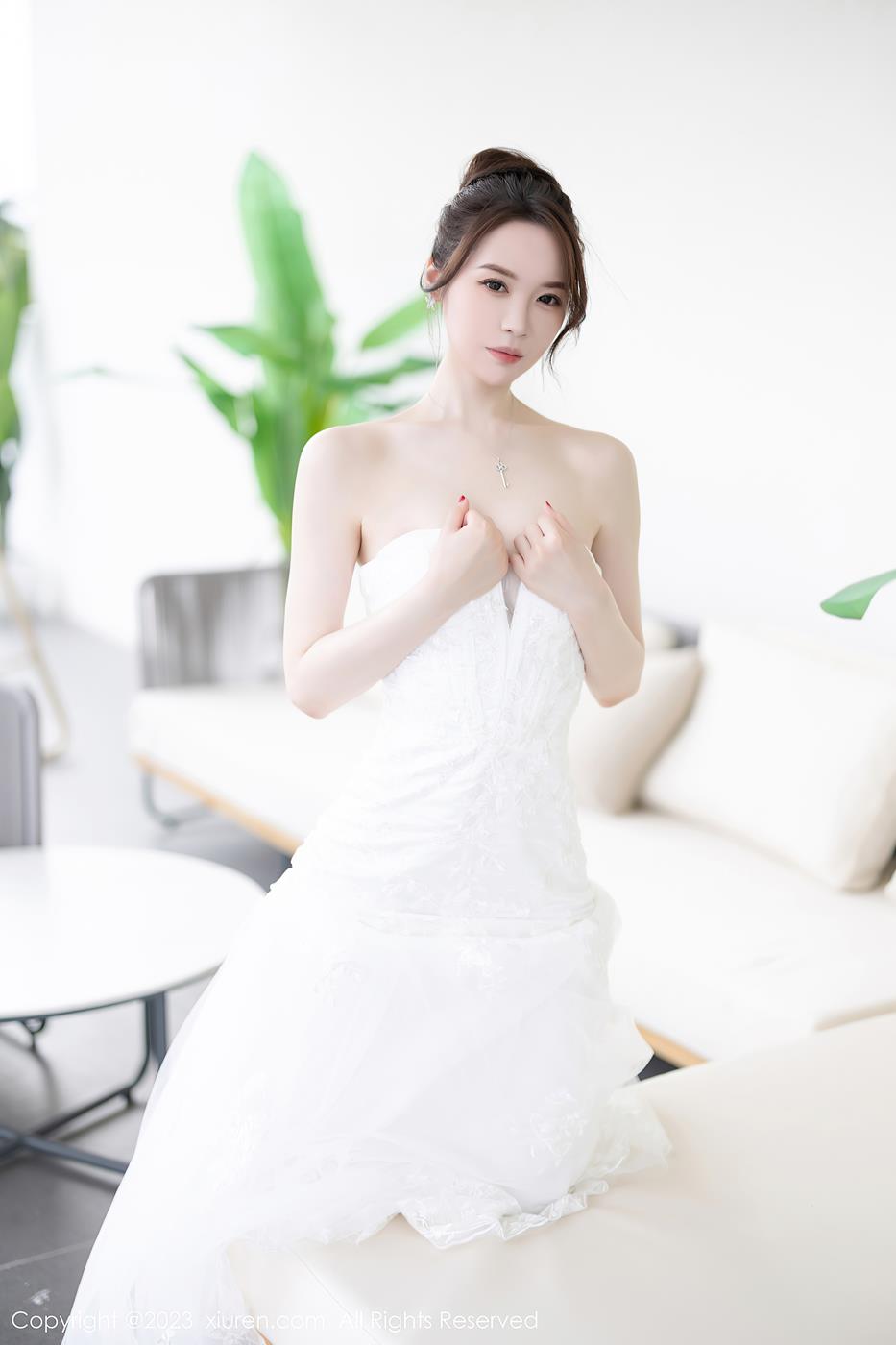 图片[31]-[Xiuren秀人网]2023.08.30 NO.7310 梦心玥 最美的新娘 [42+1P] – 速更版-美库