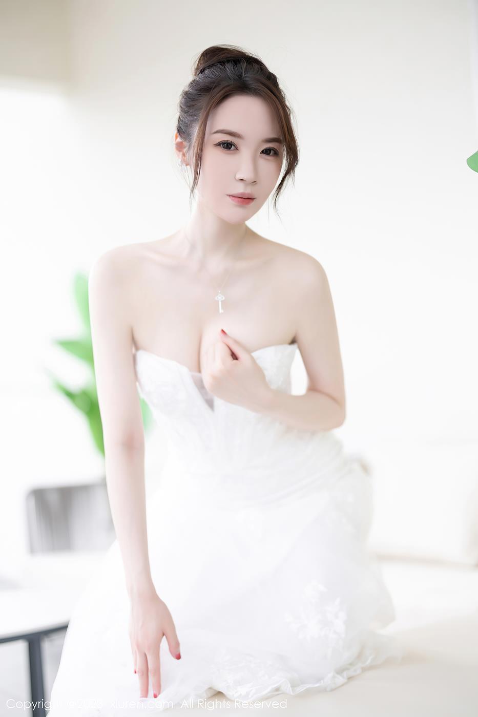 图片[32]-[Xiuren秀人网]2023.08.30 NO.7310 梦心玥 最美的新娘 [42+1P] – 速更版-美库