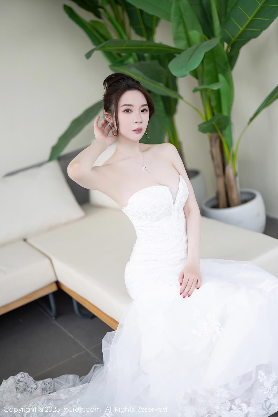 图片[34]-[Xiuren秀人网]2023.08.30 NO.7310 梦心玥 最美的新娘 [42+1P] – 速更版-美库