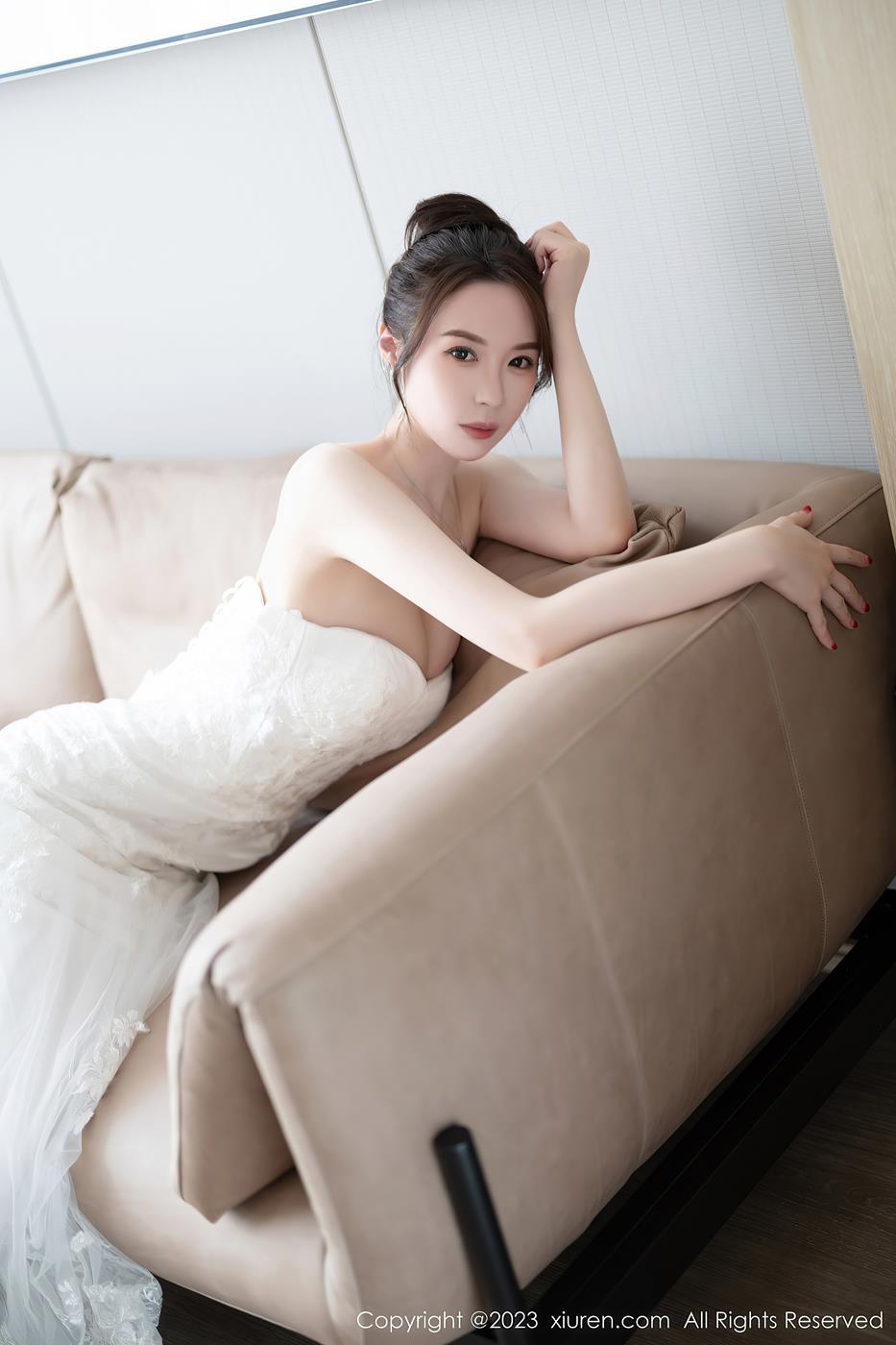 图片[36]-[Xiuren秀人网]2023.08.30 NO.7310 梦心玥 最美的新娘 [42+1P] – 速更版-美库