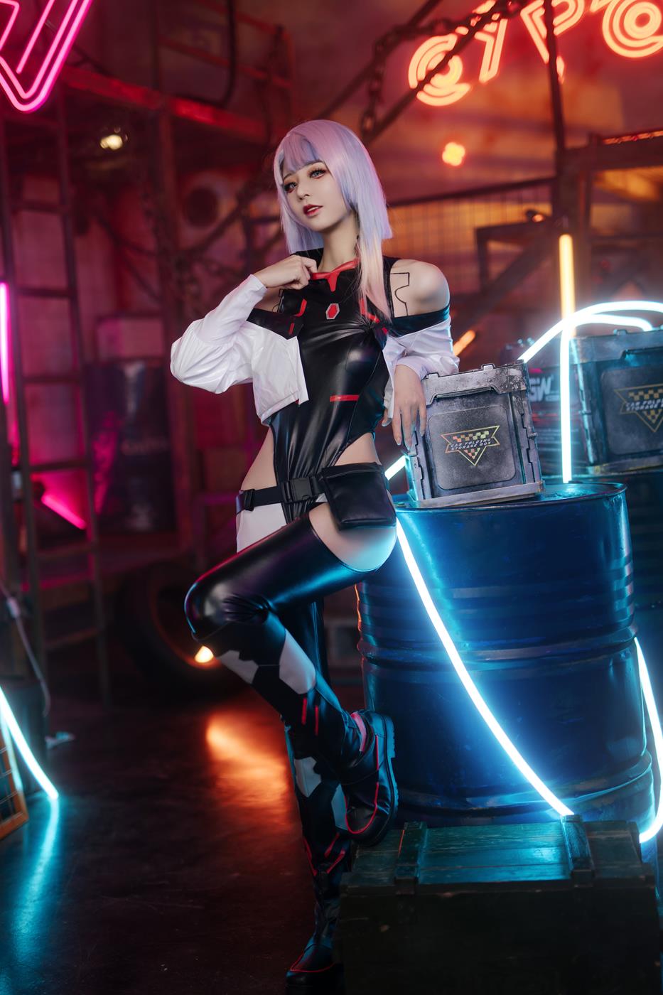 图片[10]-爱老师_PhD – 赛博朋克 露西[18P] – 速更版-美库