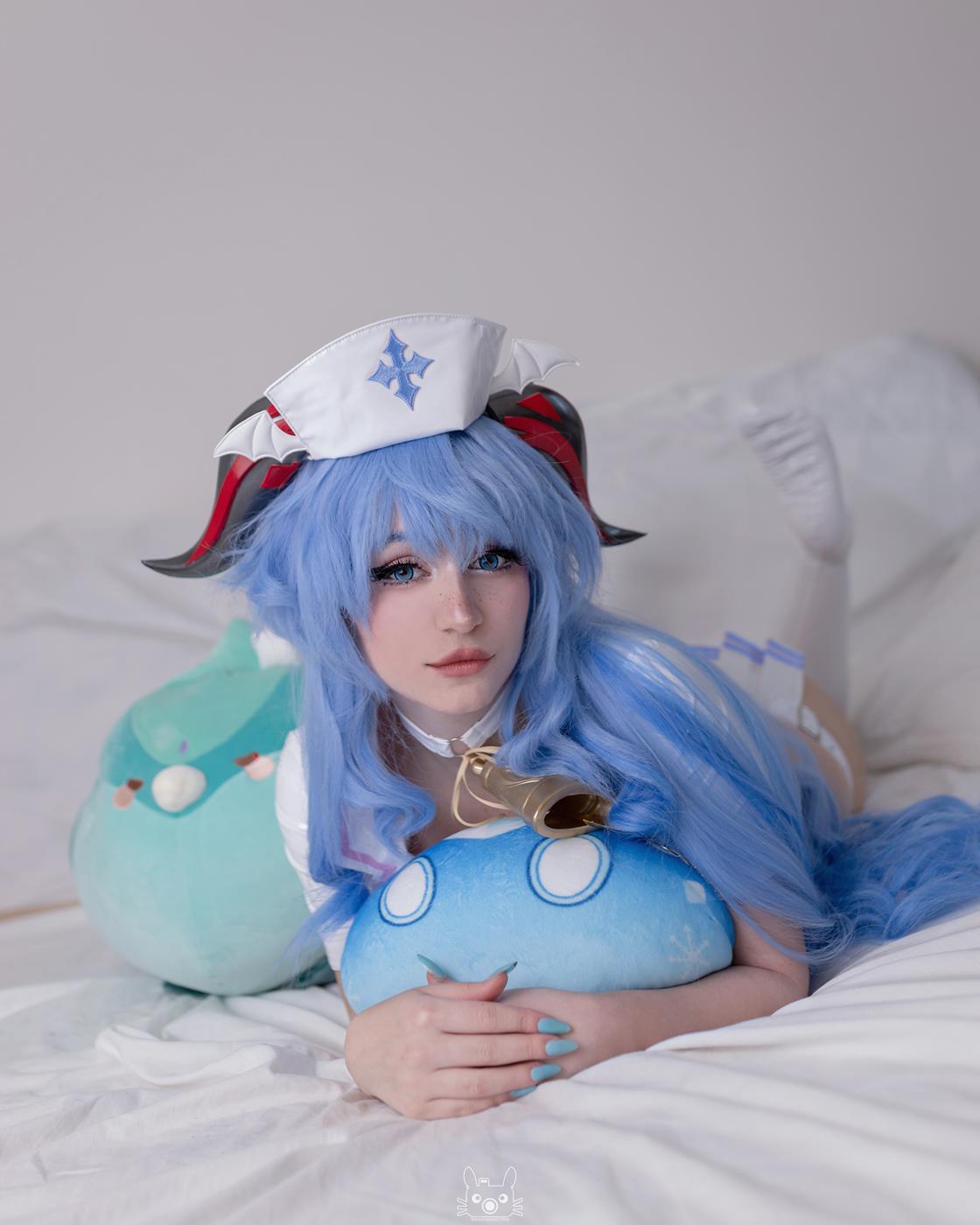 图片[16]-MochiChuu – Ganyu Nurse[17P] – 速更版-美库