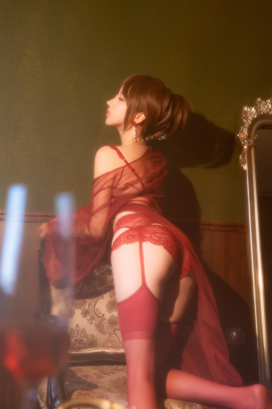 图片[12]-过期米线线喵 – 温柔小妈[47P] – 速更版-美库