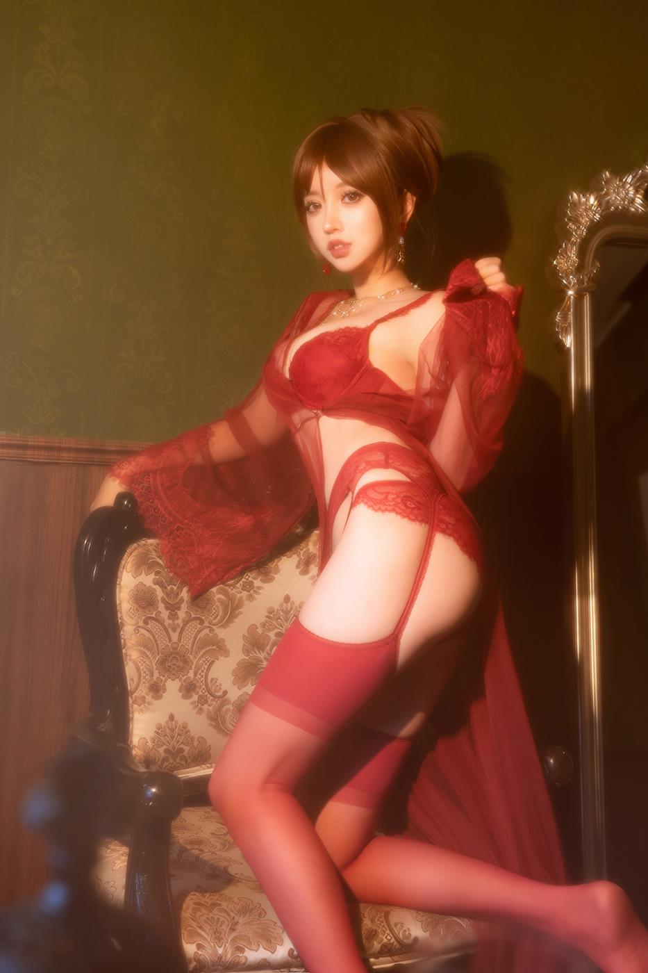 图片[13]-过期米线线喵 – 温柔小妈[47P] – 速更版-美库