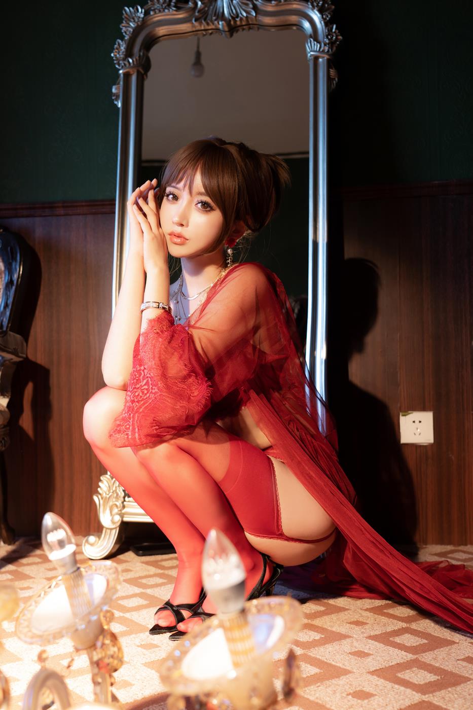 图片[33]-过期米线线喵 – 温柔小妈[47P] – 速更版-美库