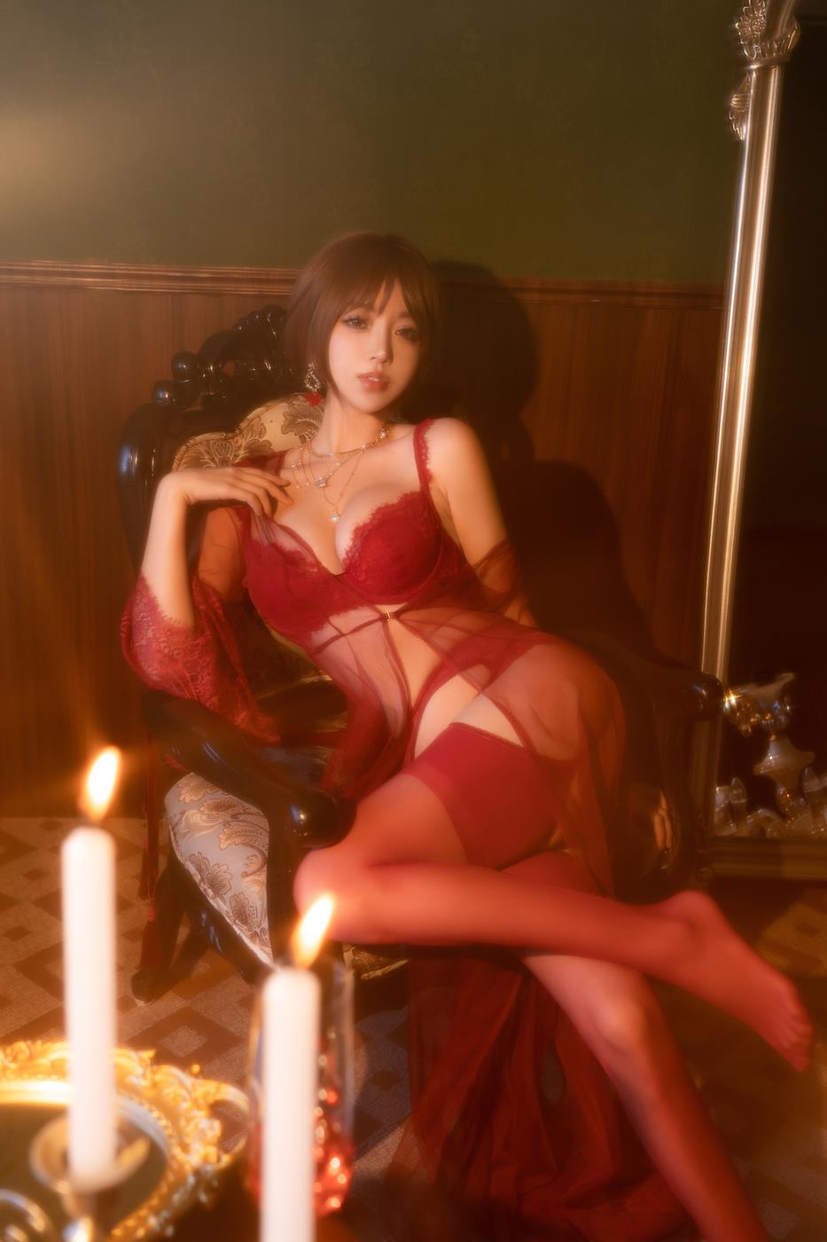 图片[38]-过期米线线喵 – 温柔小妈[47P] – 速更版-美库