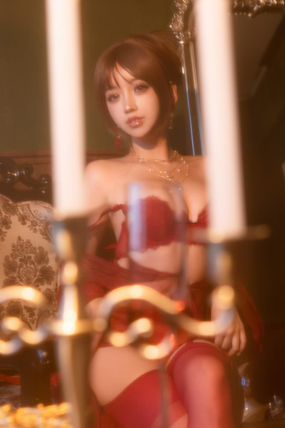 图片[41]-过期米线线喵 – 温柔小妈[47P] – 速更版-美库