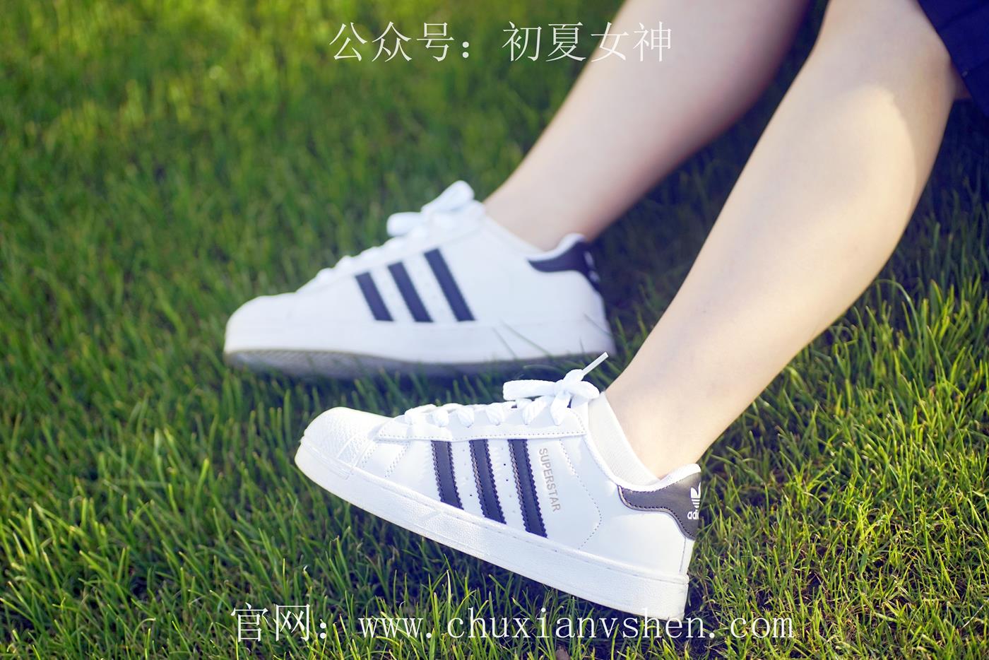 图片[110]-初夏女神 NO.039 念念 春秋JK套搭配三叶草贝壳头鞋[115P] – 速更版-美库