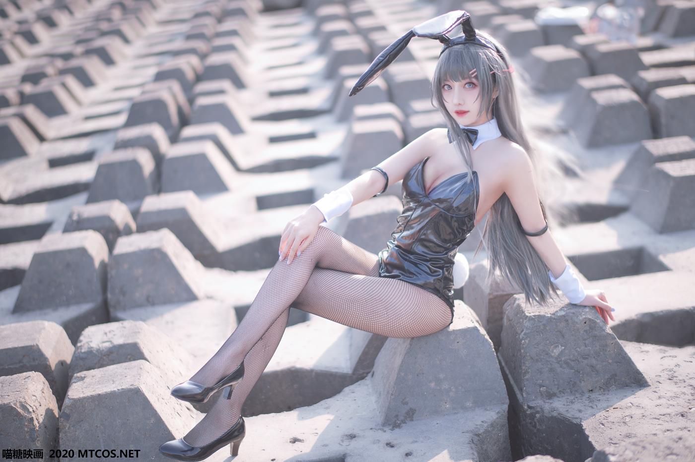 图片[19]-[喵糖映画]TML.011 麻衣学姐兔女郎[20P] – 速更版-美库