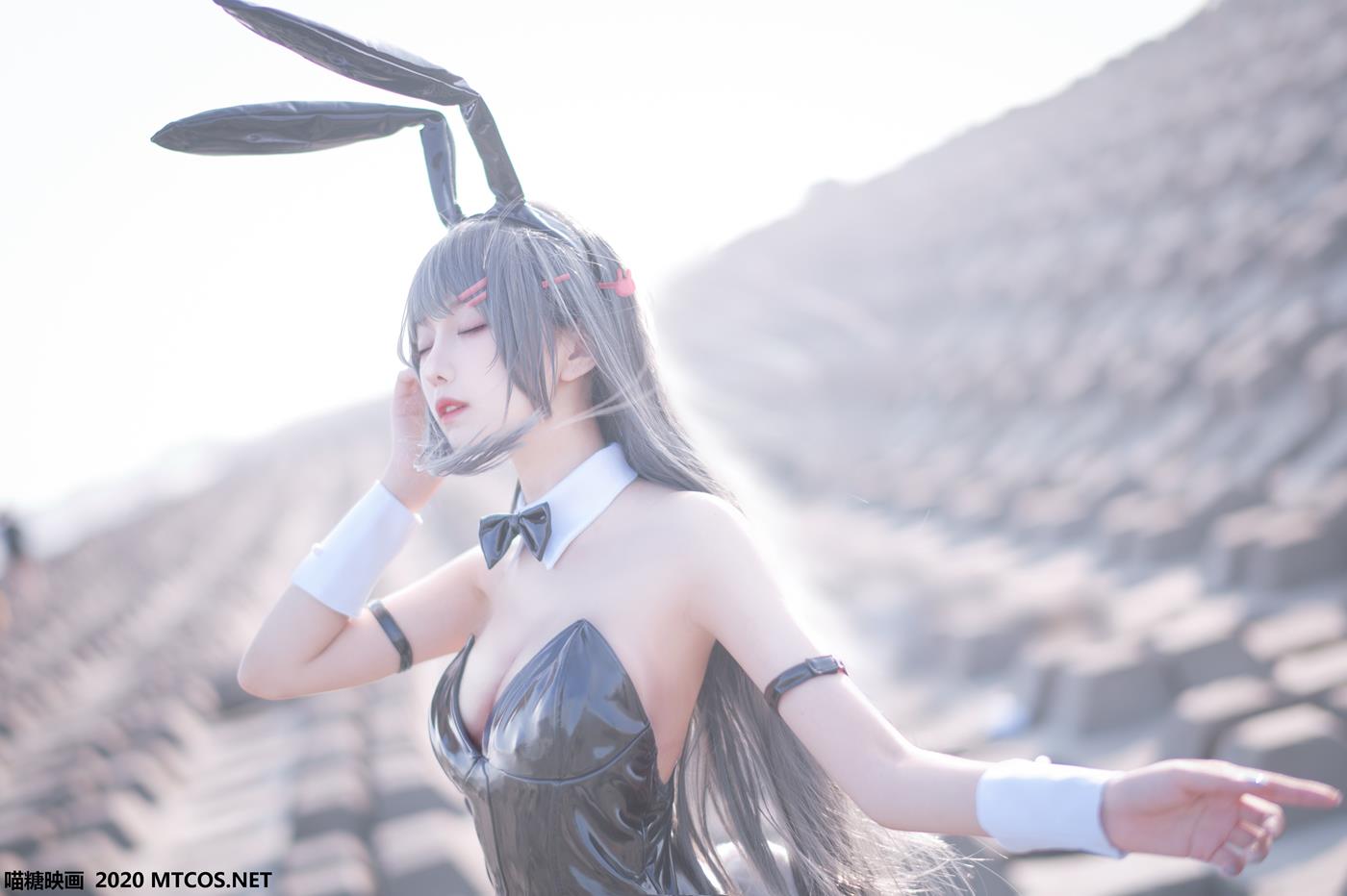 图片[20]-[喵糖映画]TML.011 麻衣学姐兔女郎[20P] – 速更版-美库