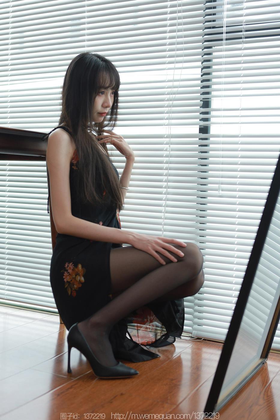 图片[49]-[IESS异思趣向] 2023.04.28 丝享家1435：团团《黑色高跟鞋》[83P] – 速更版-美库