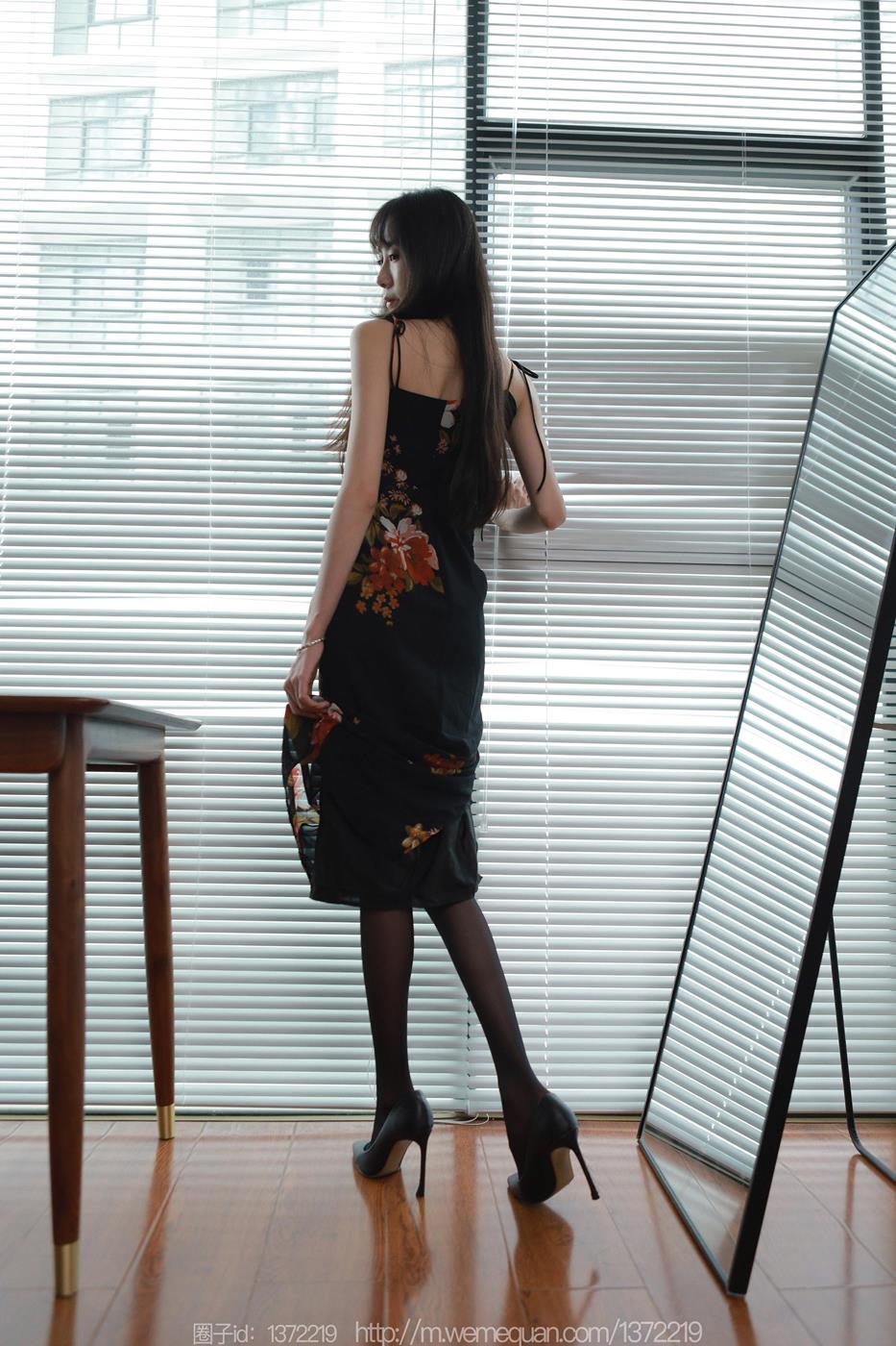 图片[77]-[IESS异思趣向] 2023.04.28 丝享家1435：团团《黑色高跟鞋》[83P] – 速更版-美库