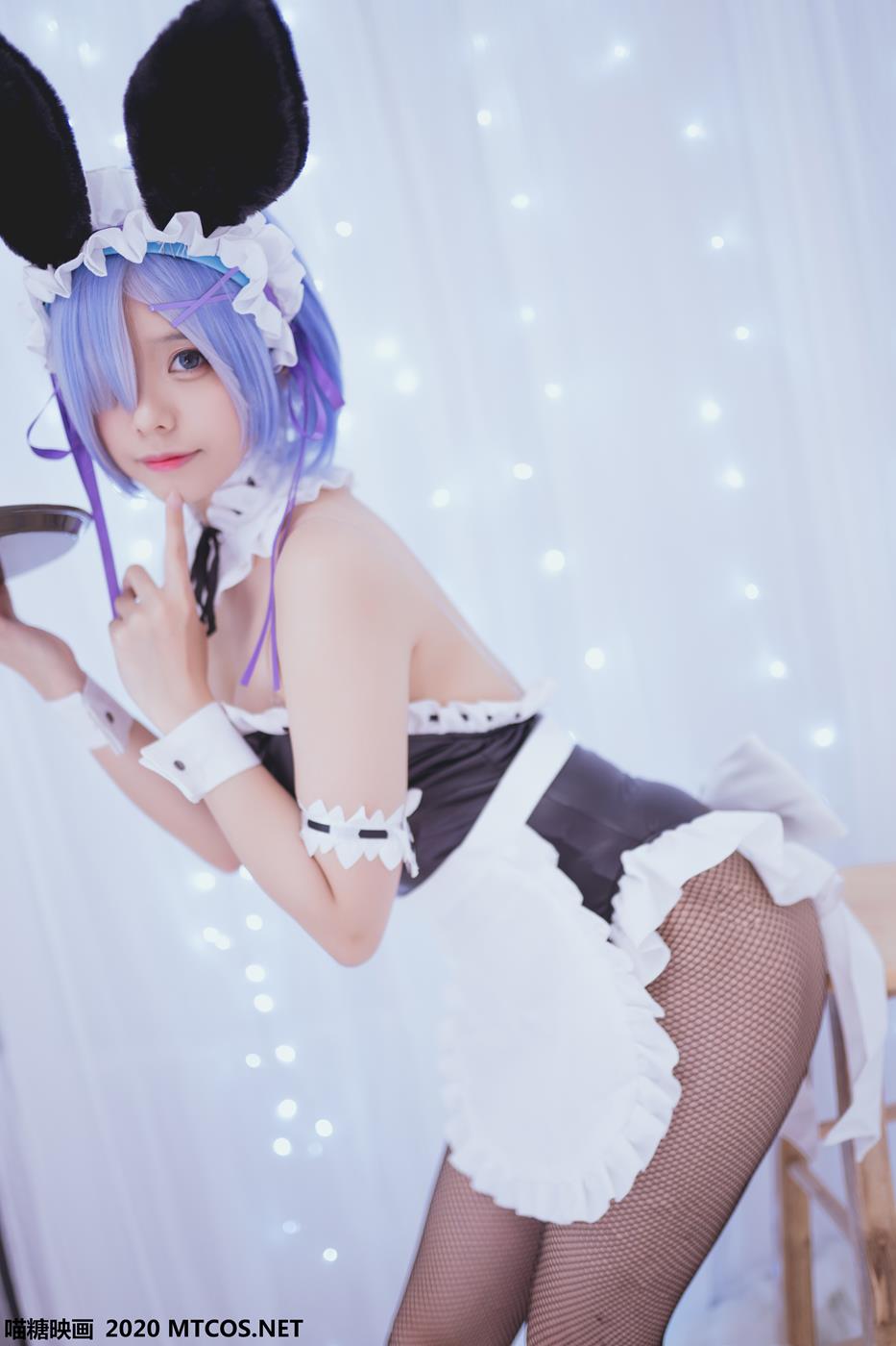 图片[20]-[喵糖映画]TML.012 蕾姆兔女郎[26P] – 速更版-美库