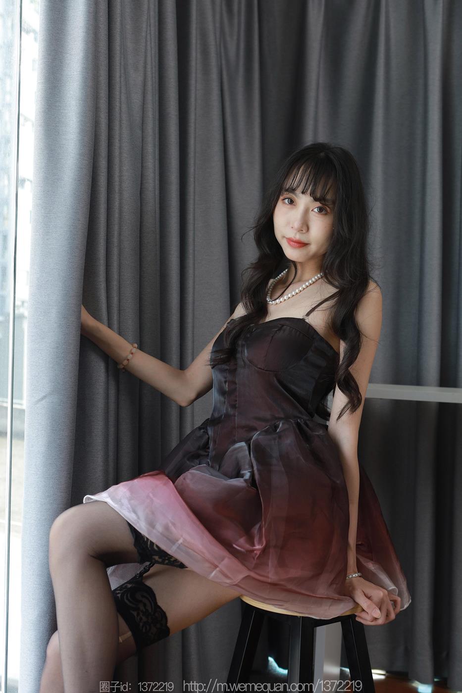 图片[26]-[IESS异思趣向] 2023.04.30 丝享家1437：团团 《黑色吊带袜》[90P] – 速更版-美库