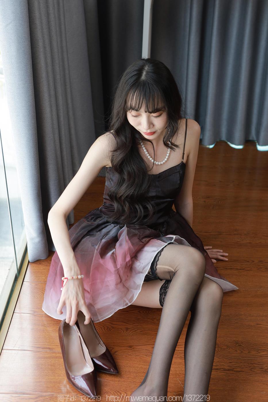 图片[41]-[IESS异思趣向] 2023.04.30 丝享家1437：团团 《黑色吊带袜》[90P] – 速更版-美库