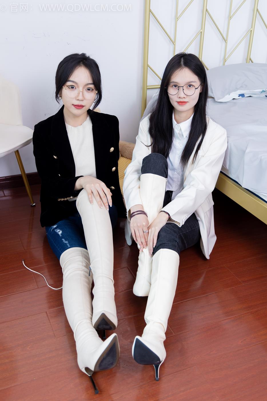 图片[16]-物恋传媒 NO.1687 纱纱&颜颜-玻璃上的雨滴[150P] – 速更版-美库