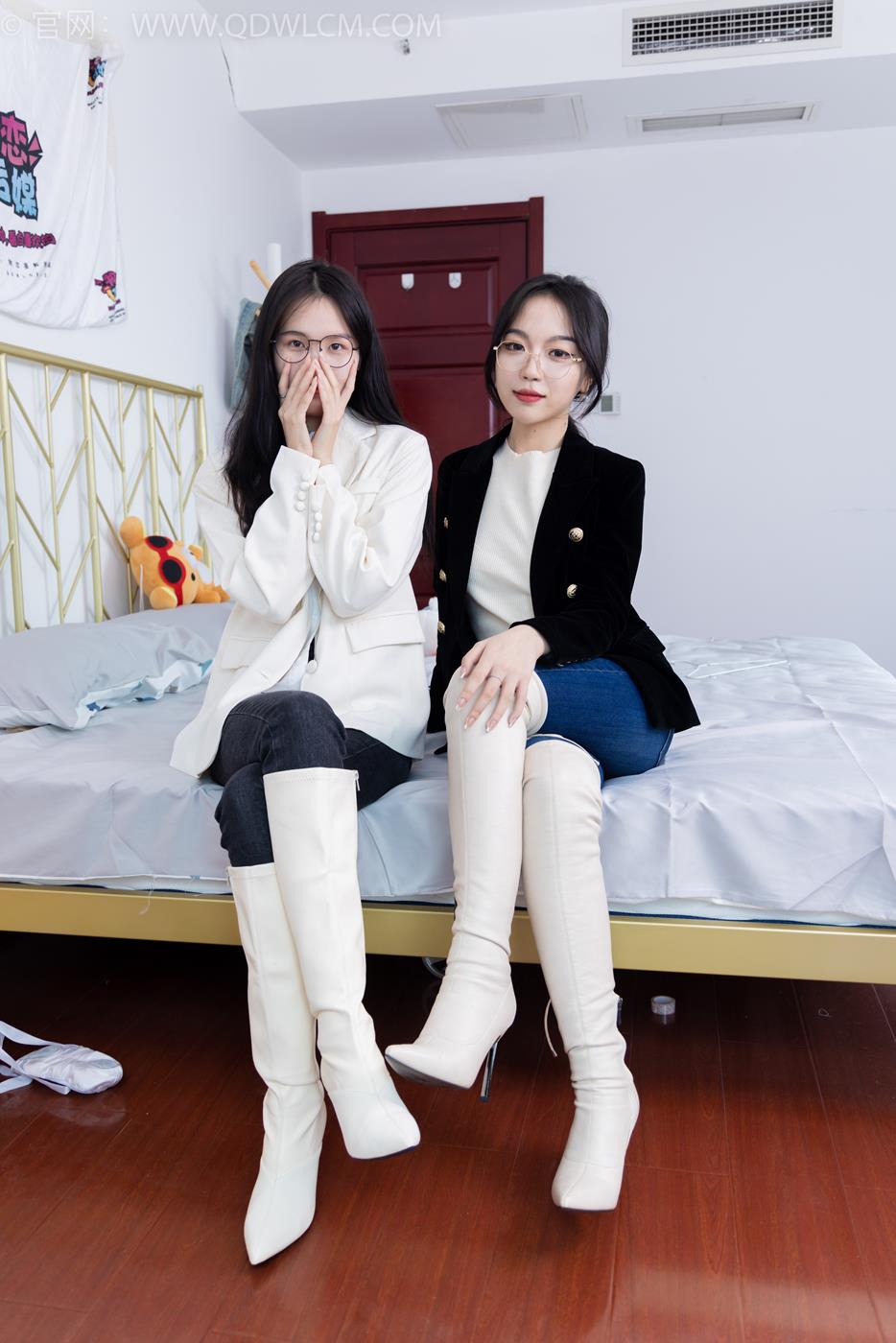 图片[18]-物恋传媒 NO.1687 纱纱&颜颜-玻璃上的雨滴[150P] – 速更版-美库