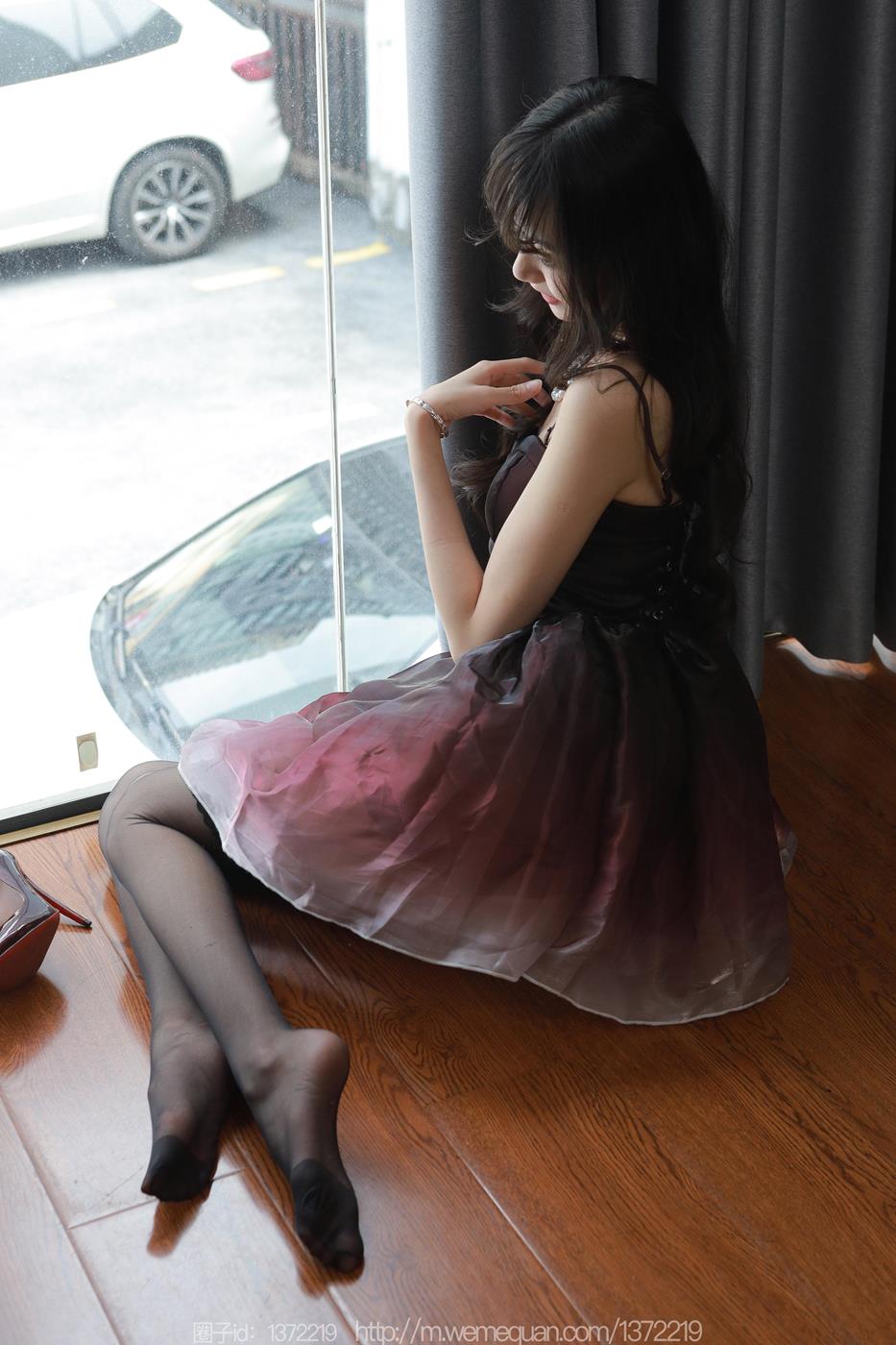 图片[49]-[IESS异思趣向] 2023.04.30 丝享家1437：团团 《黑色吊带袜》[90P] – 速更版-美库