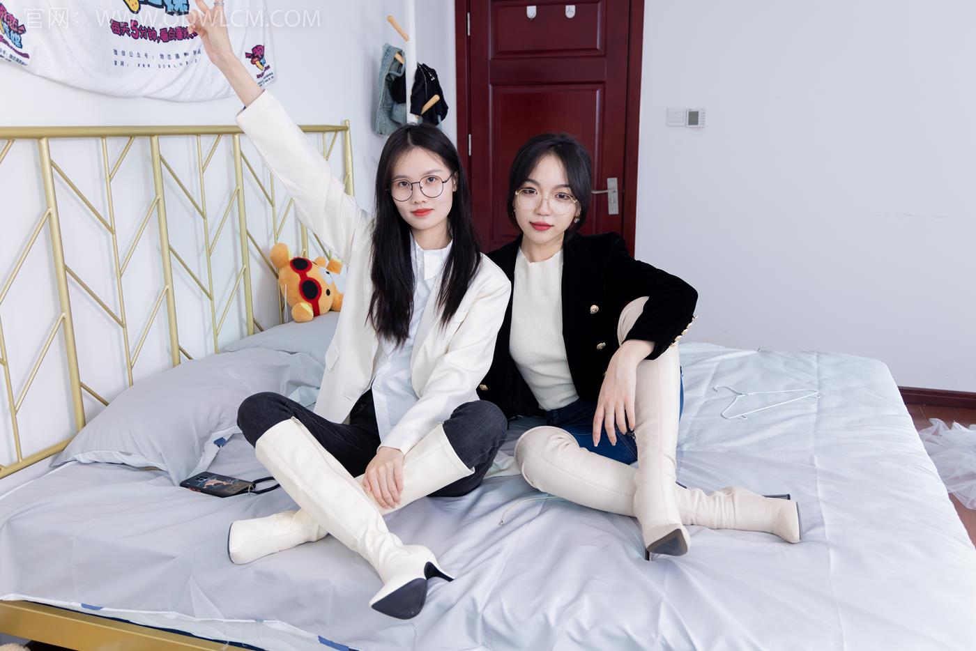 图片[35]-物恋传媒 NO.1687 纱纱&颜颜-玻璃上的雨滴[150P] – 速更版-美库