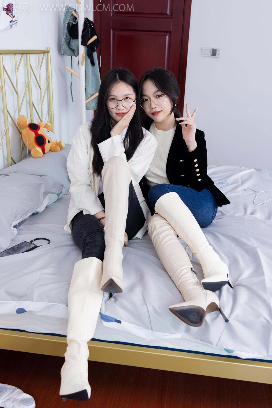 图片[50]-物恋传媒 NO.1687 纱纱&颜颜-玻璃上的雨滴[150P] – 速更版-美库