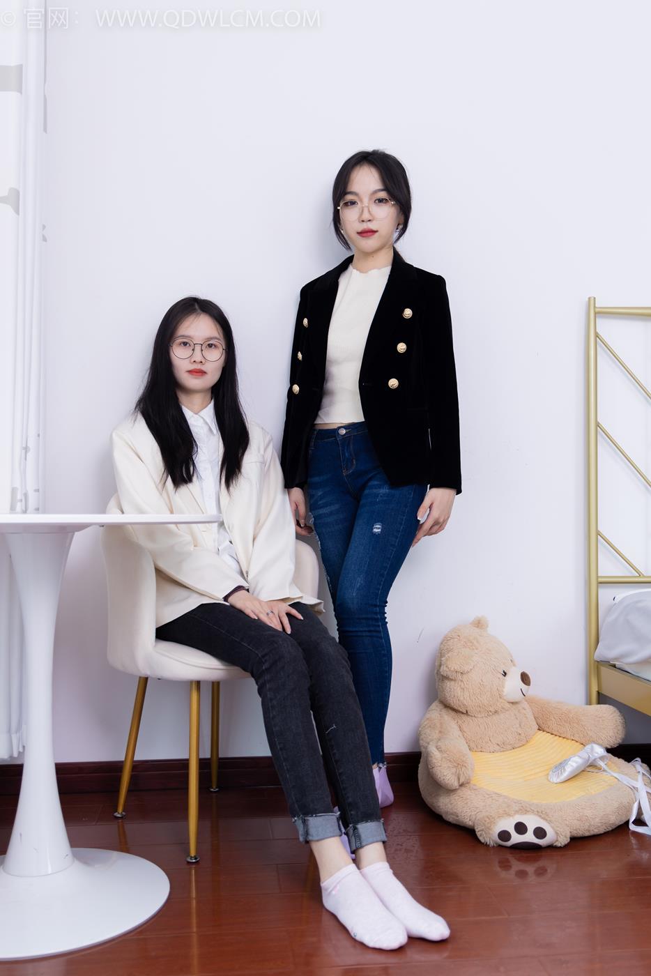 图片[74]-物恋传媒 NO.1687 纱纱&颜颜-玻璃上的雨滴[150P] – 速更版-美库