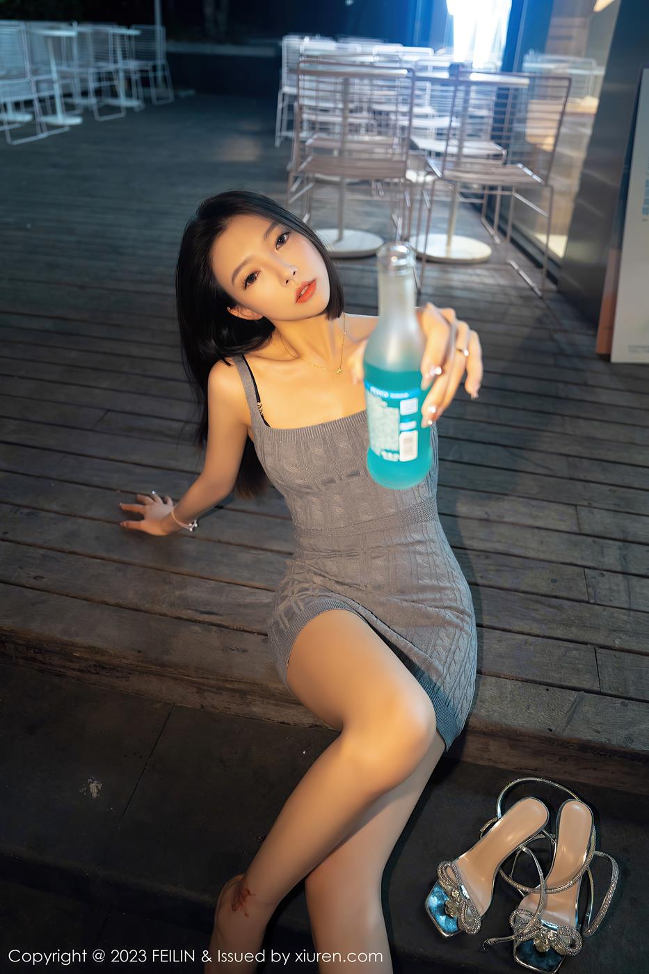 图片[11]-[FEILIN嗲囡囡] 2023.09.04 VOL.468 冯木木LRIS 美腿御姐[66P] – 速更版-美库