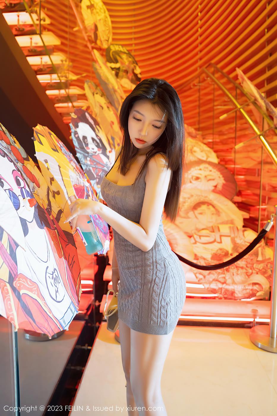 图片[19]-[FEILIN嗲囡囡] 2023.09.04 VOL.468 冯木木LRIS 美腿御姐[66P] – 速更版-美库