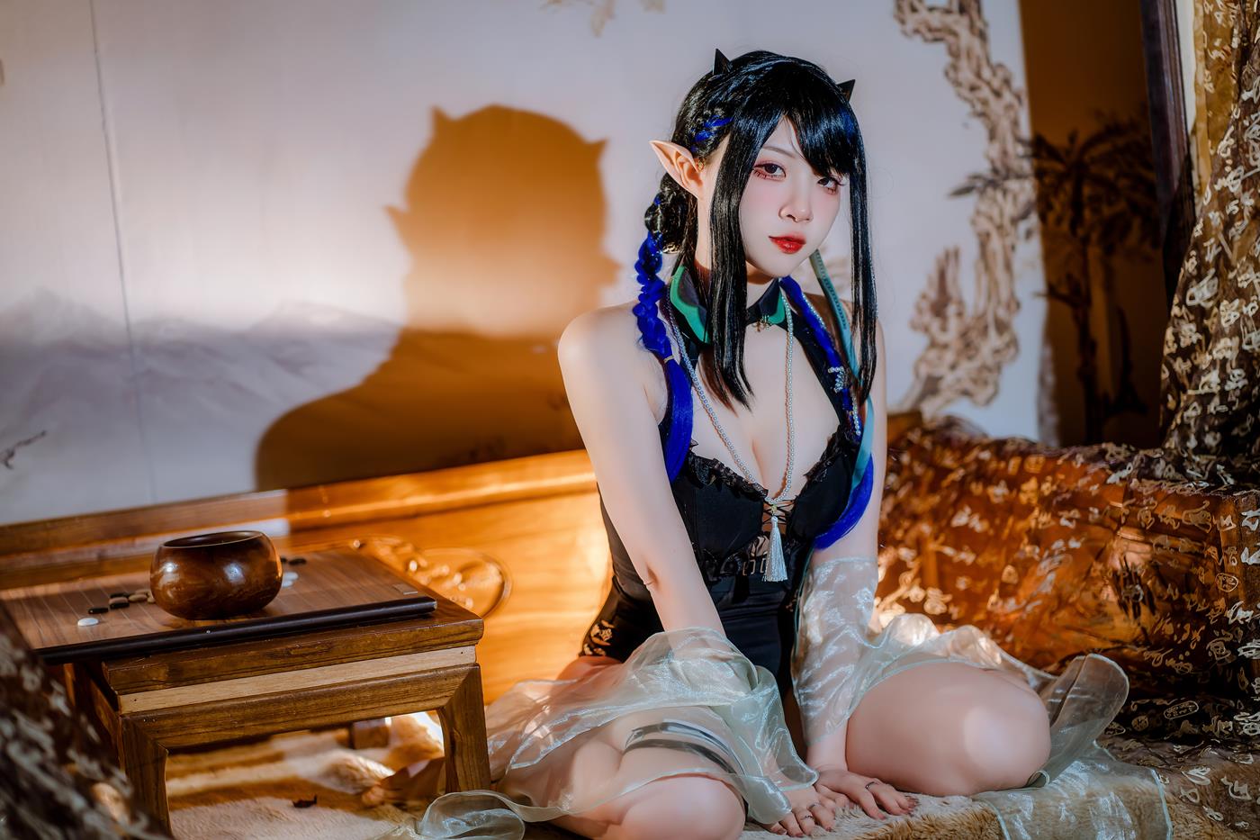 图片[29]-二佐Nisa – 泰拉夏日纪事 方舟夜半泳装[28P] – 速更版-美库