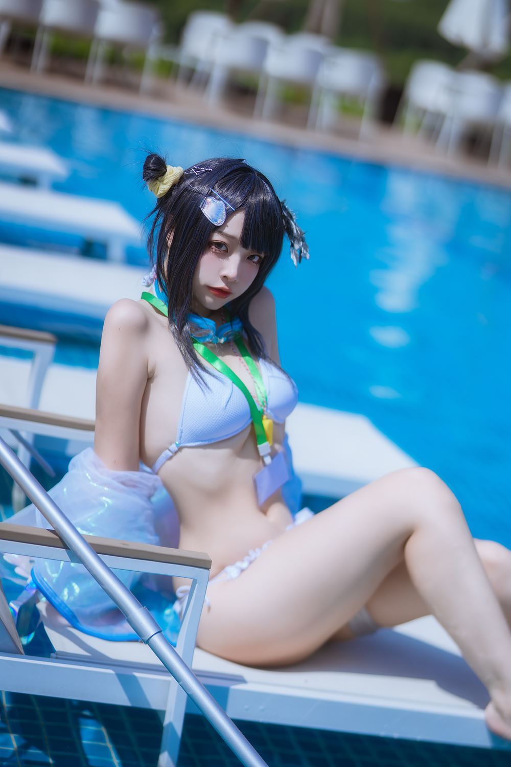 图片[22]-二佐Nisa – 泰拉夏日纪事 方舟羽毛笔泳装[25P] – 速更版-美库