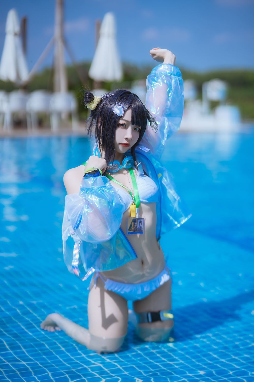 图片[26]-二佐Nisa – 泰拉夏日纪事 方舟羽毛笔泳装[25P] – 速更版-美库