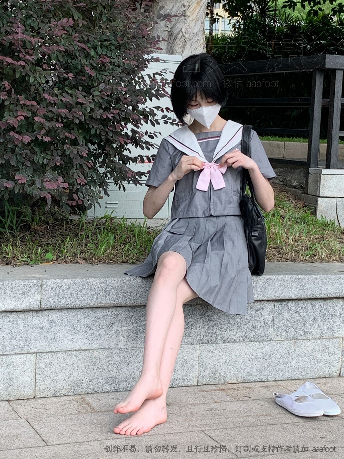 图片[10]-[见新摄影]NO.053 灰色JK 深深进入心中[164P] – 速更版-美库