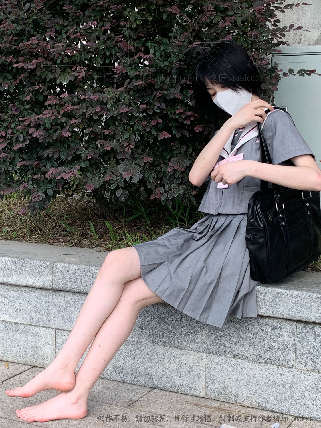 图片[12]-[见新摄影]NO.053 灰色JK 深深进入心中[164P] – 速更版-美库