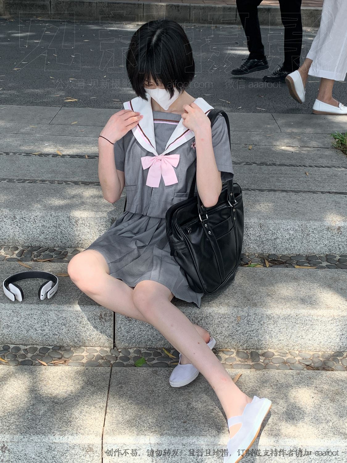 图片[13]-[见新摄影]NO.053 灰色JK 深深进入心中[164P] – 速更版-美库