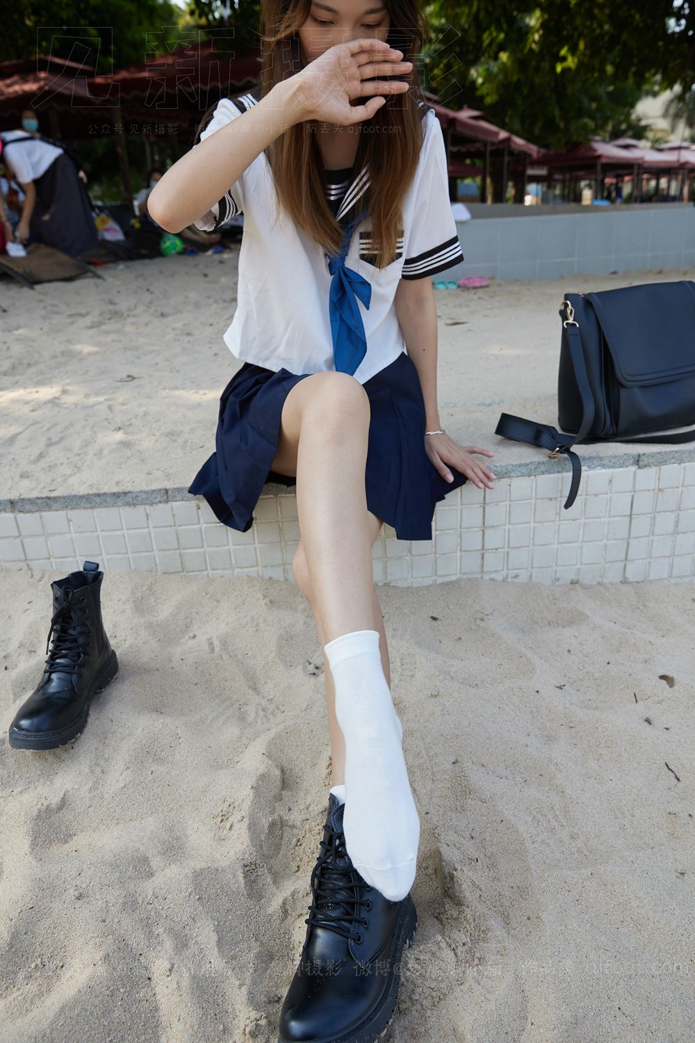 图片[25]-[见新摄影]NO.054 JK风马丁靴 19岁的少女[371P] – 速更版-美库