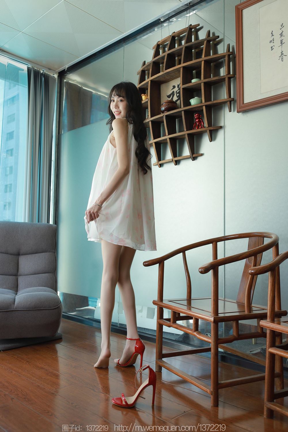 图片[38]-[IESS异思趣向] 2023.05.04 丝享家1441：团团《红鞋肉丝》[87P] – 速更版-美库